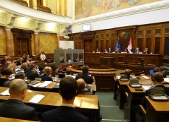 22 September 2016 Participants of the fifth meeting of the European Union-Serbia Stabilisation and Association Parliamentary Committee